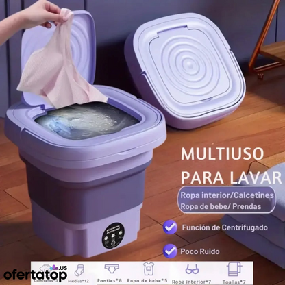 MINI LAVADORA DE 6L PLEGABLE PARA ROPA