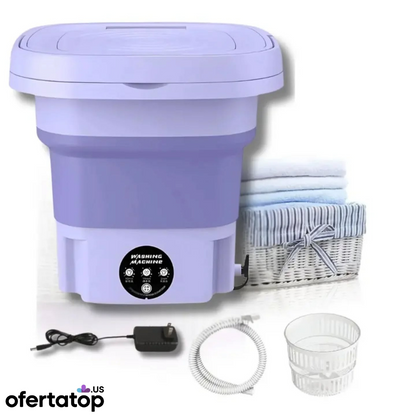 MINI LAVADORA DE 6L PLEGABLE PARA ROPA